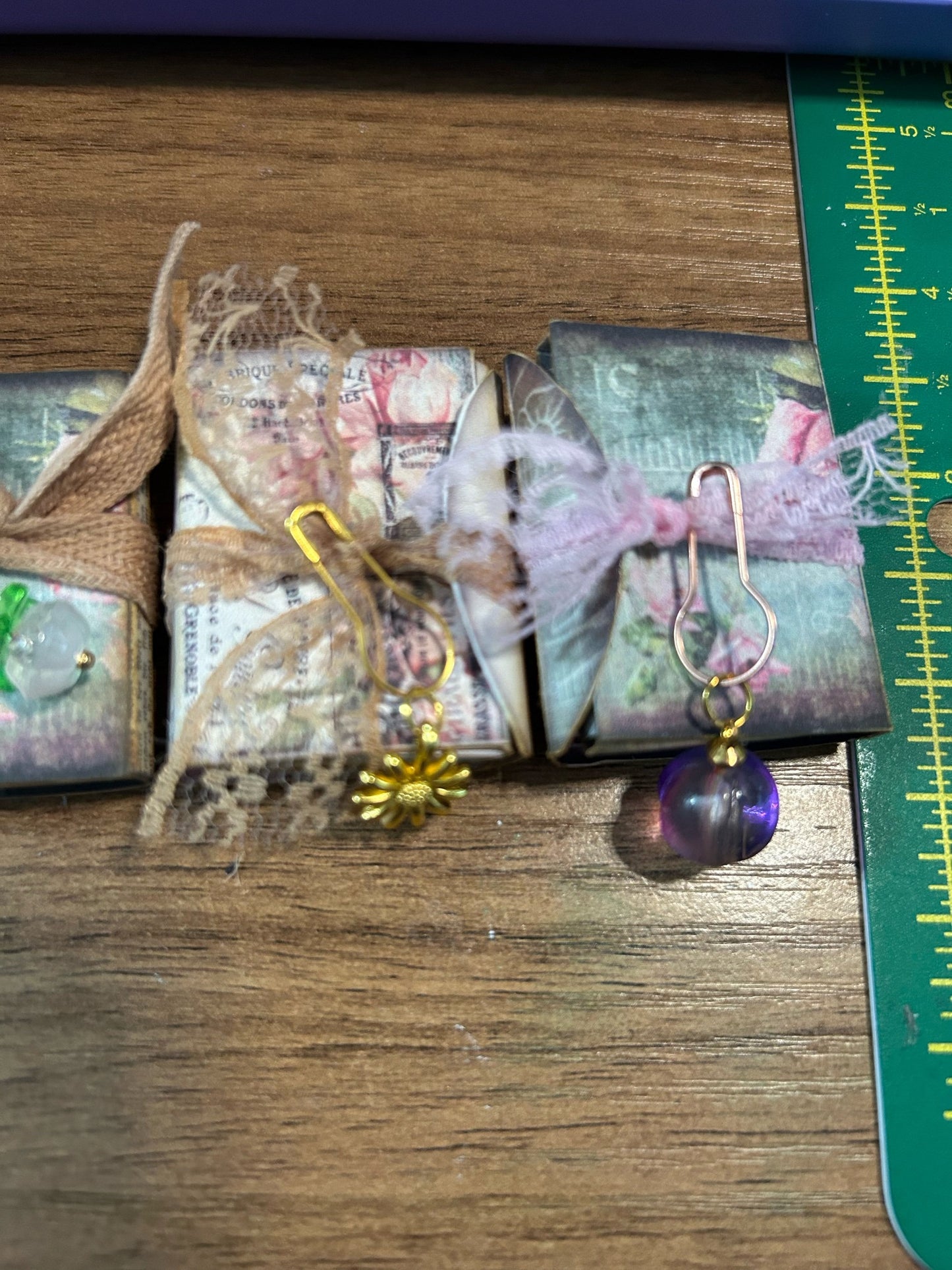 Four micro Junk Journals
