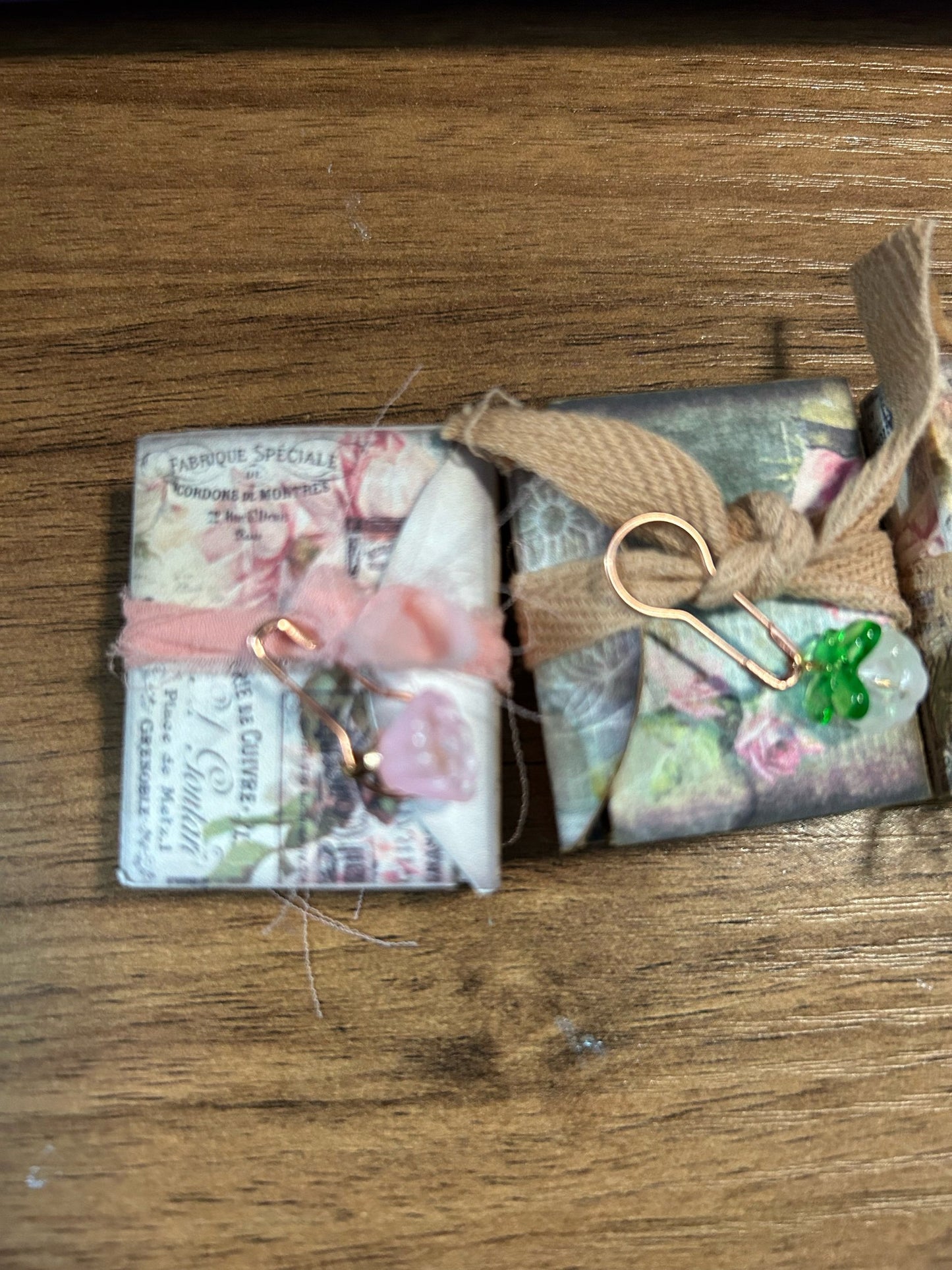 Four micro Junk Journals