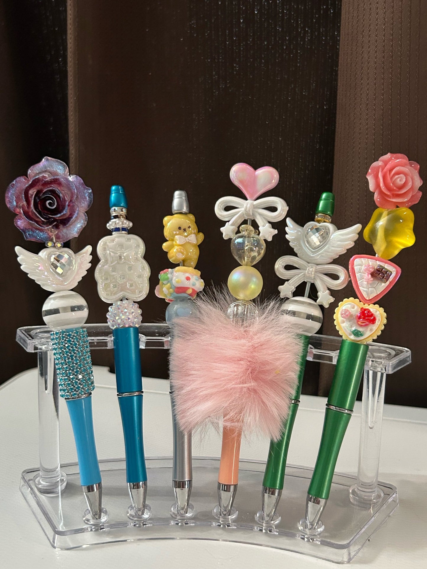 Beaded pen