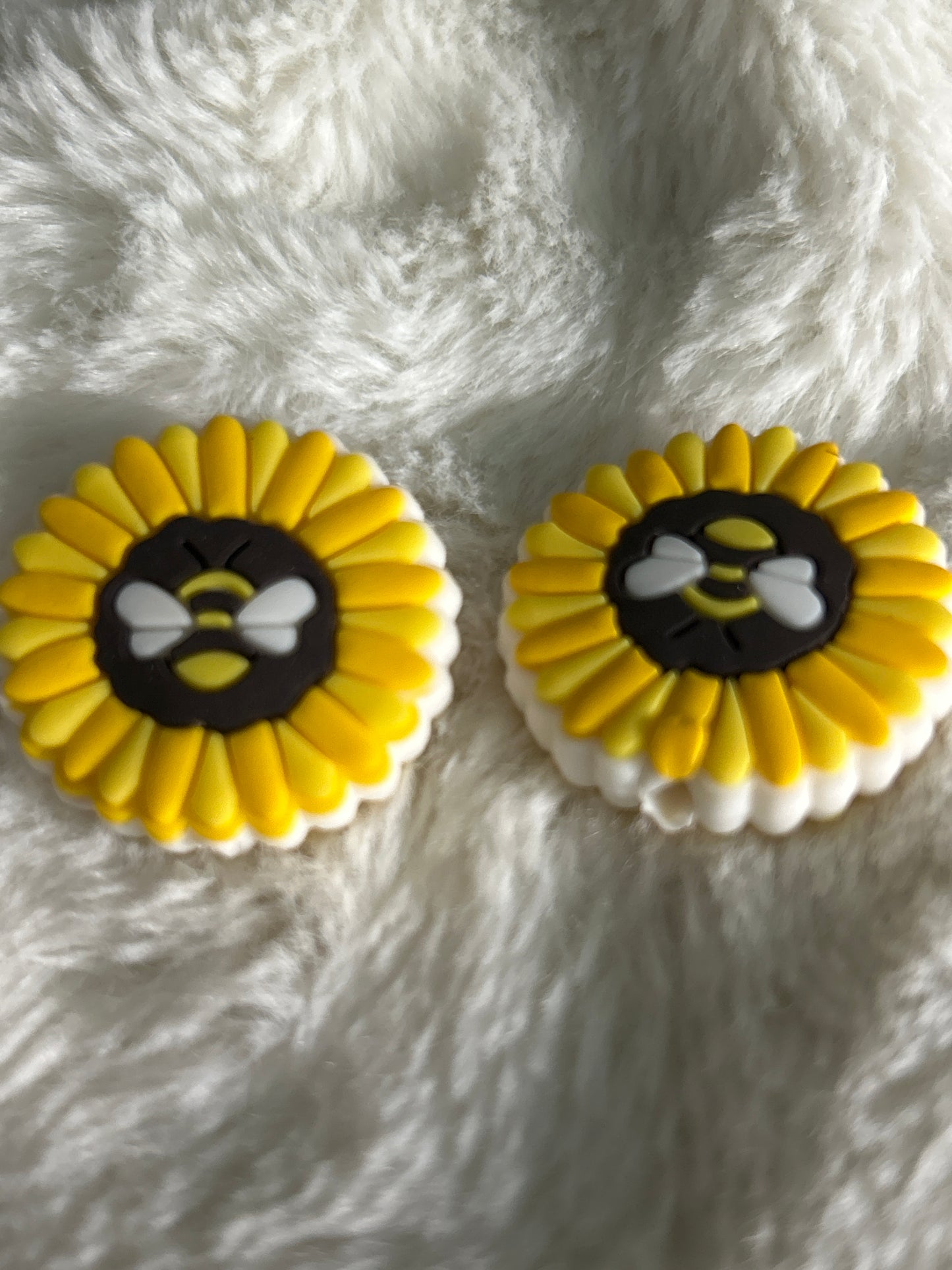 Sunflower and Bee focal