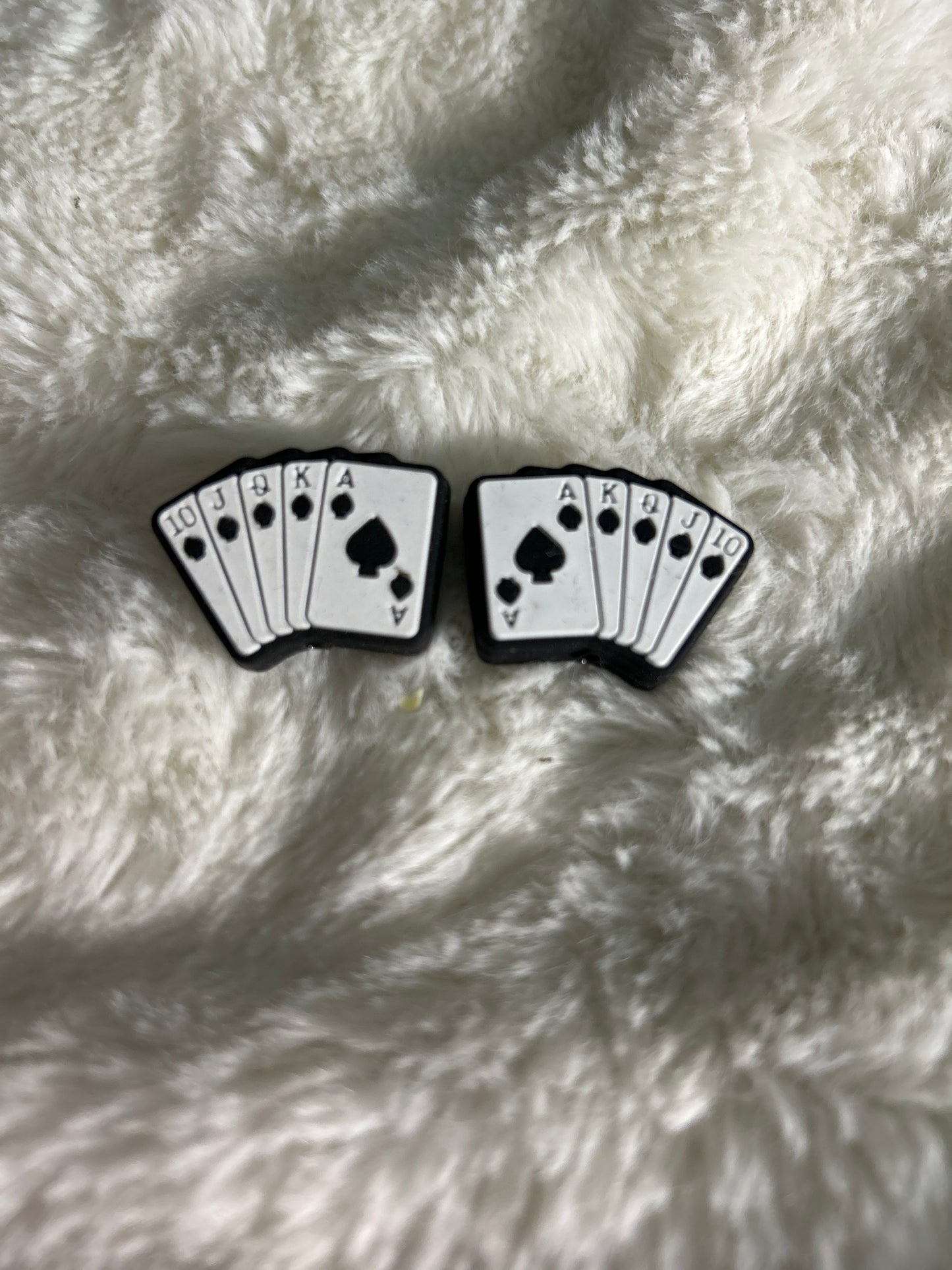 Playing card focal