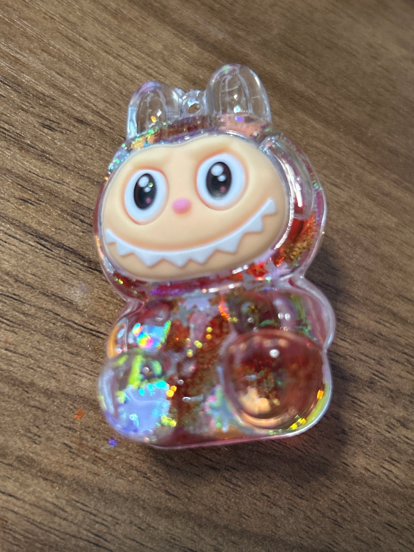 Bubu liquid keychain