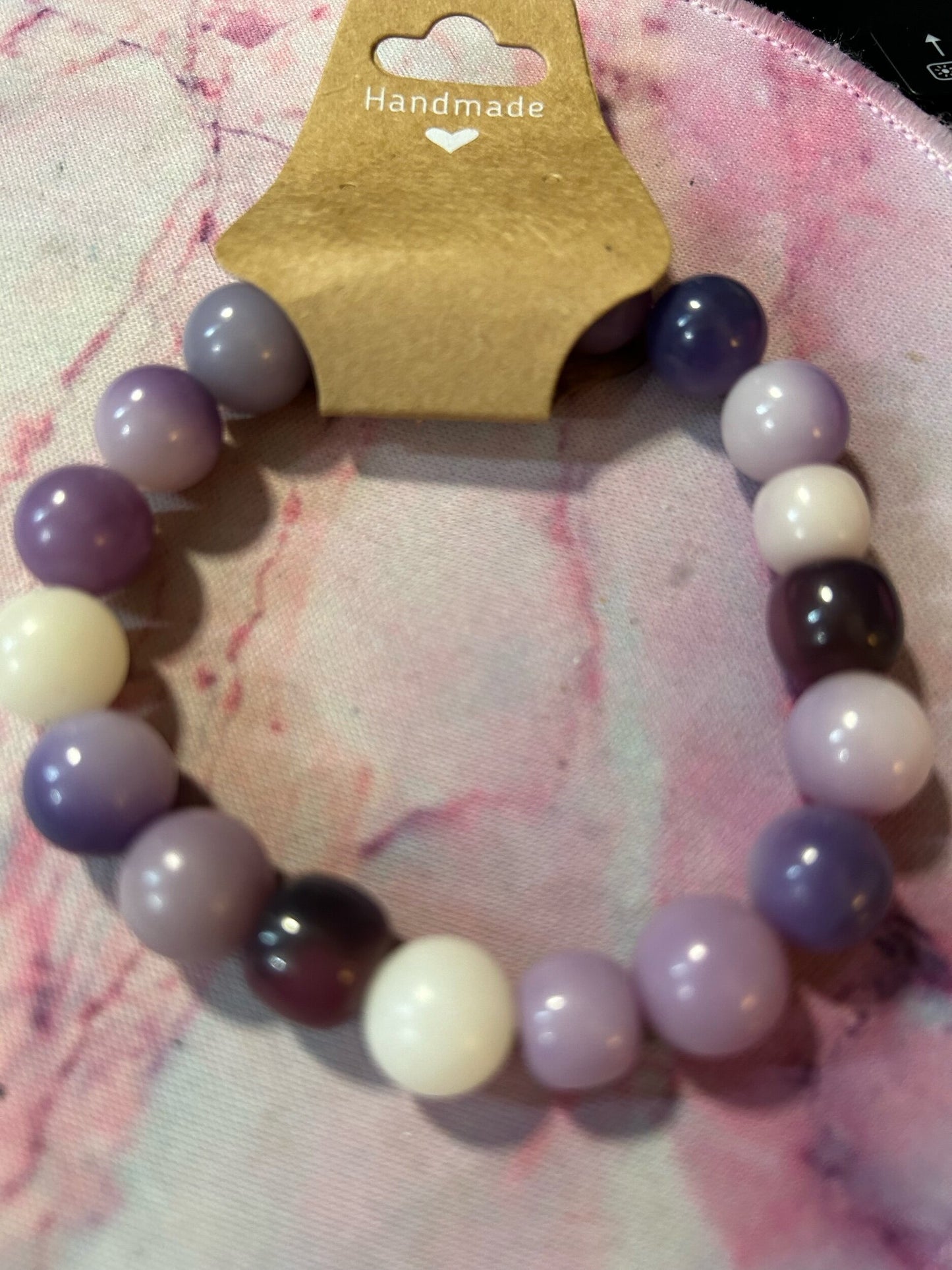 Purple bodhi bead