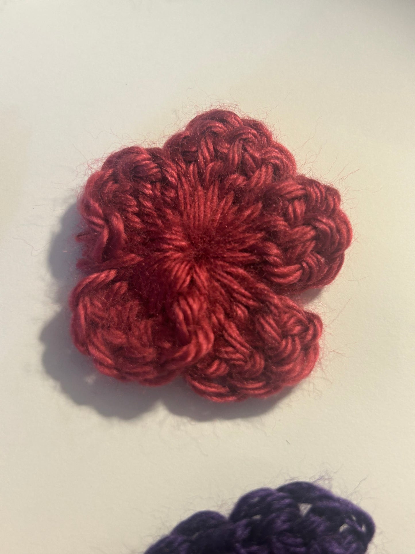 Crochet Cherry Blossom Flowers