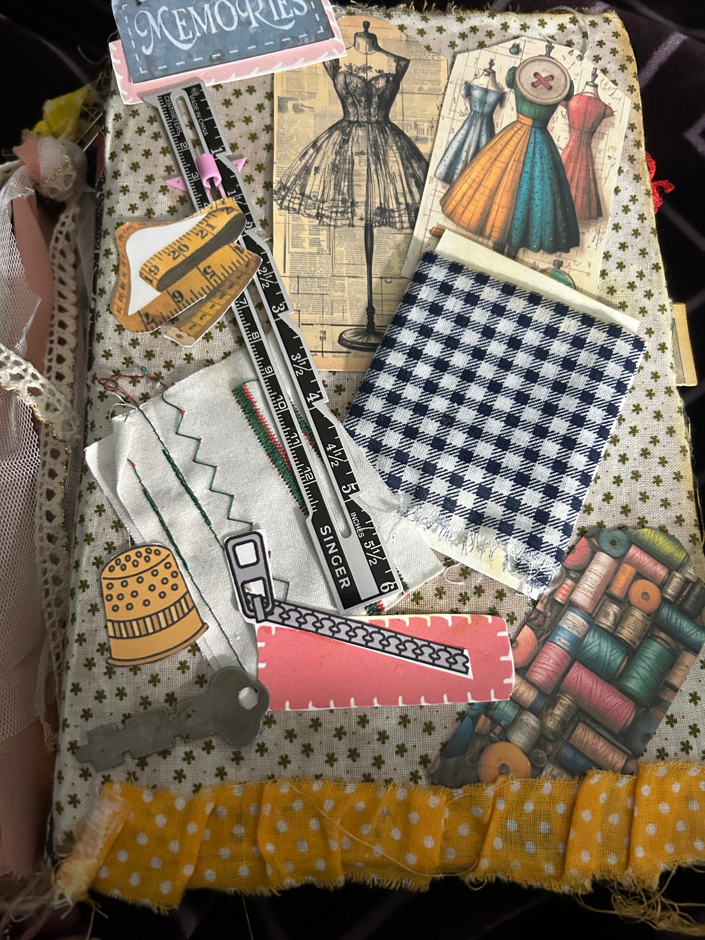 Vintage Sewing Journal