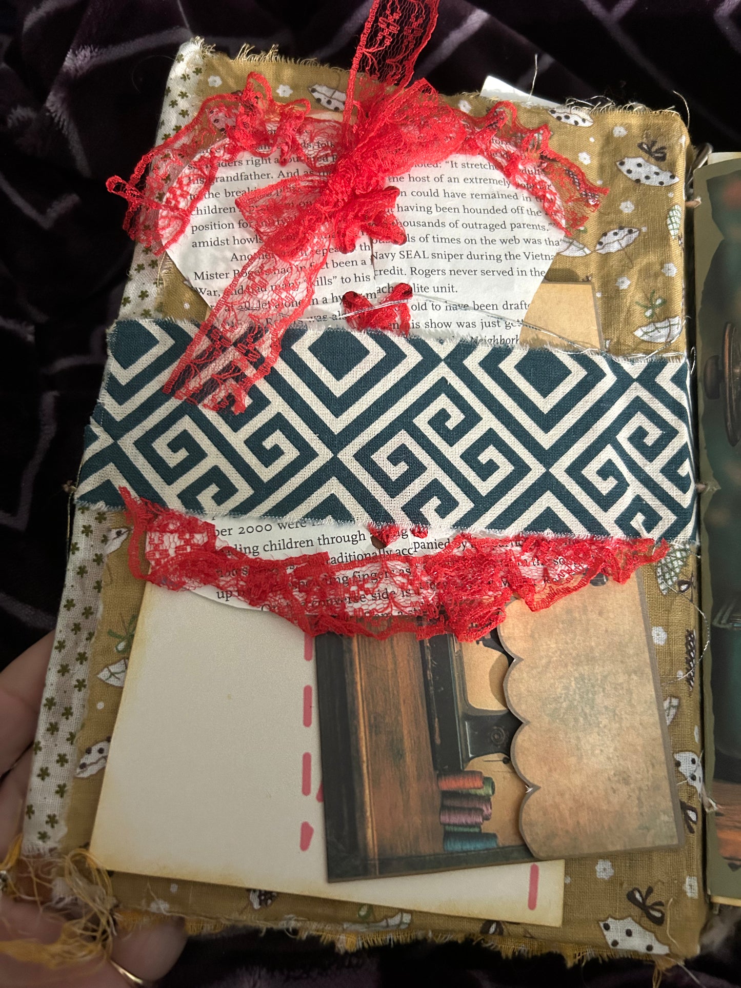 Vintage Sewing Journal