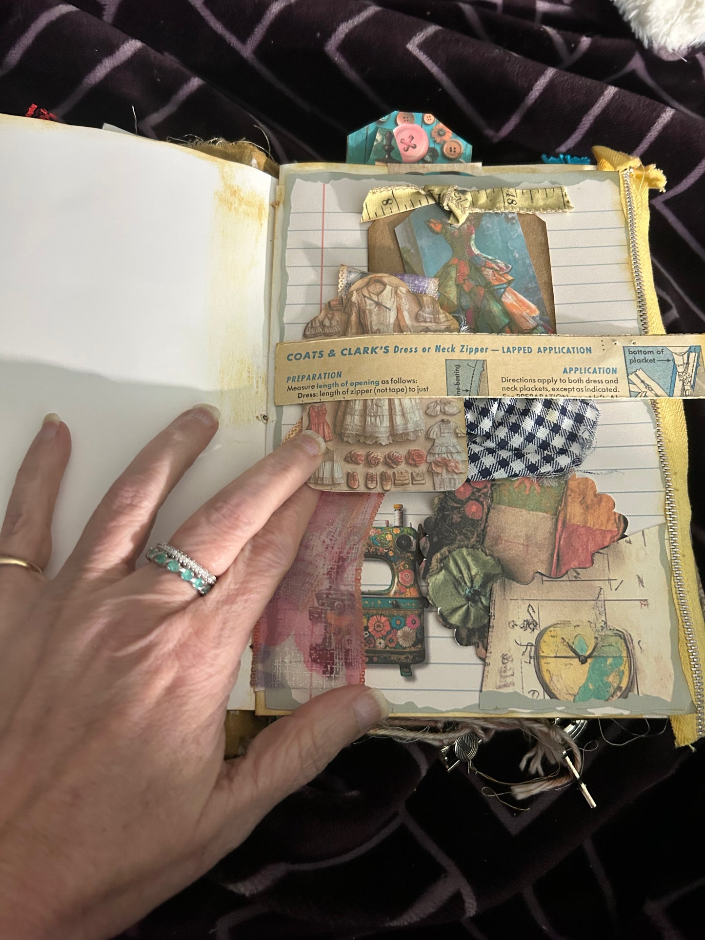 Vintage Sewing Journal