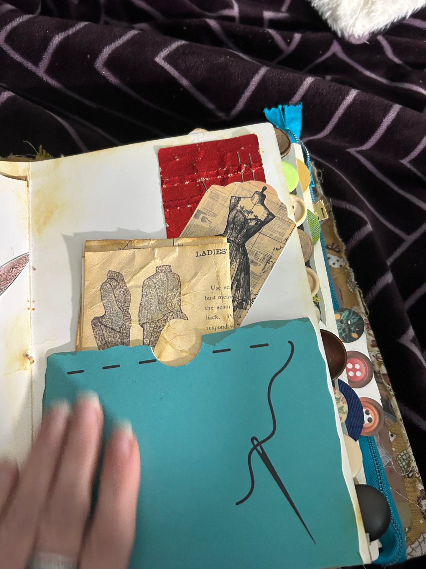 Vintage Sewing Journal