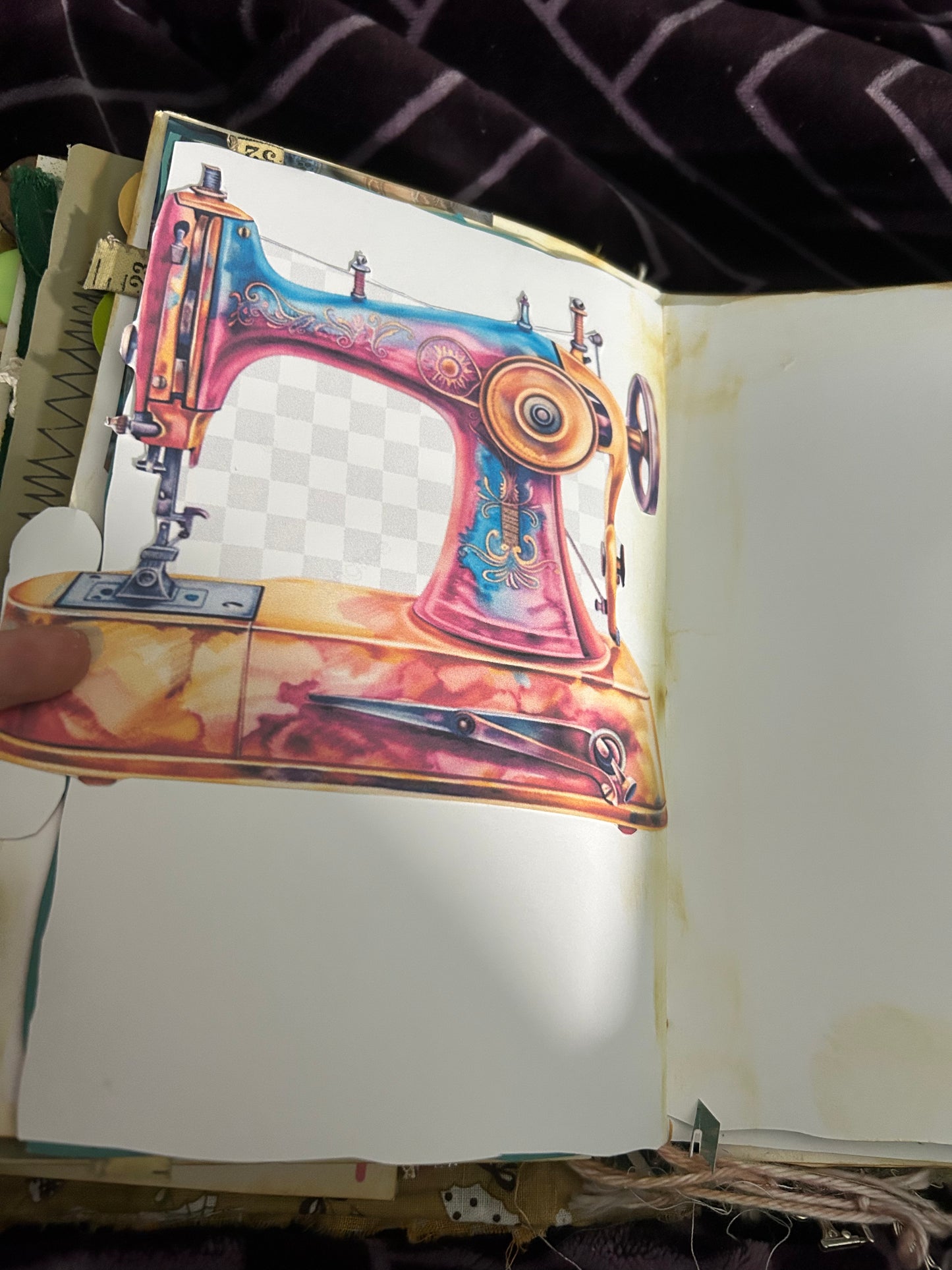 Vintage Sewing Journal