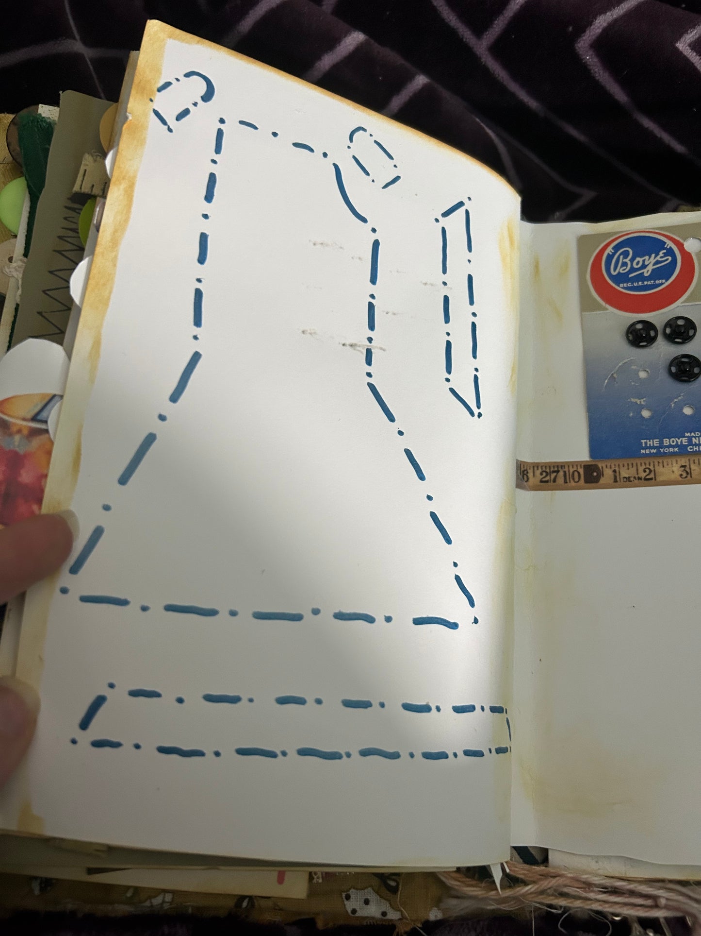 Vintage Sewing Journal