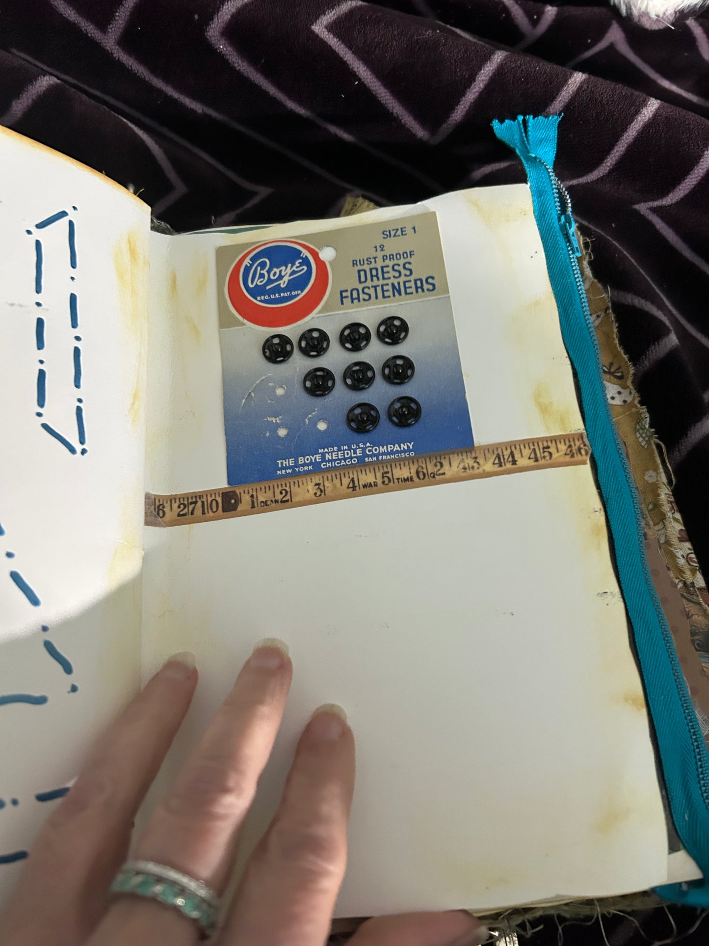 Vintage Sewing Journal