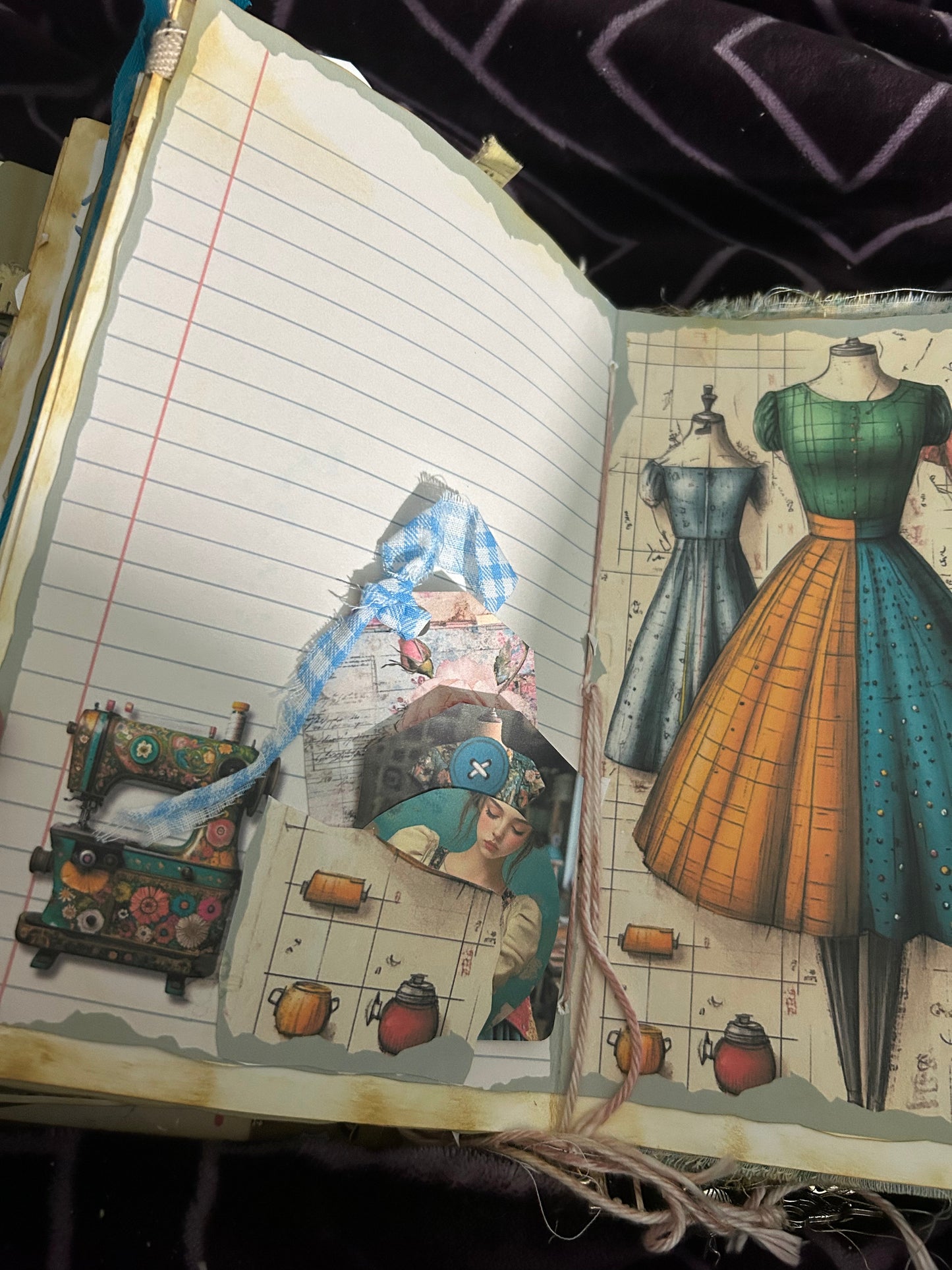 Vintage Sewing Journal