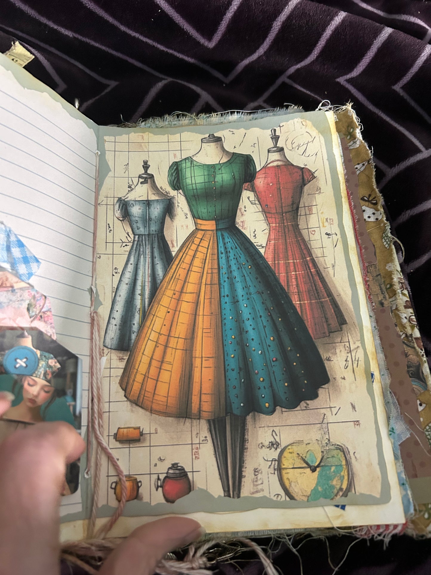 Vintage Sewing Journal