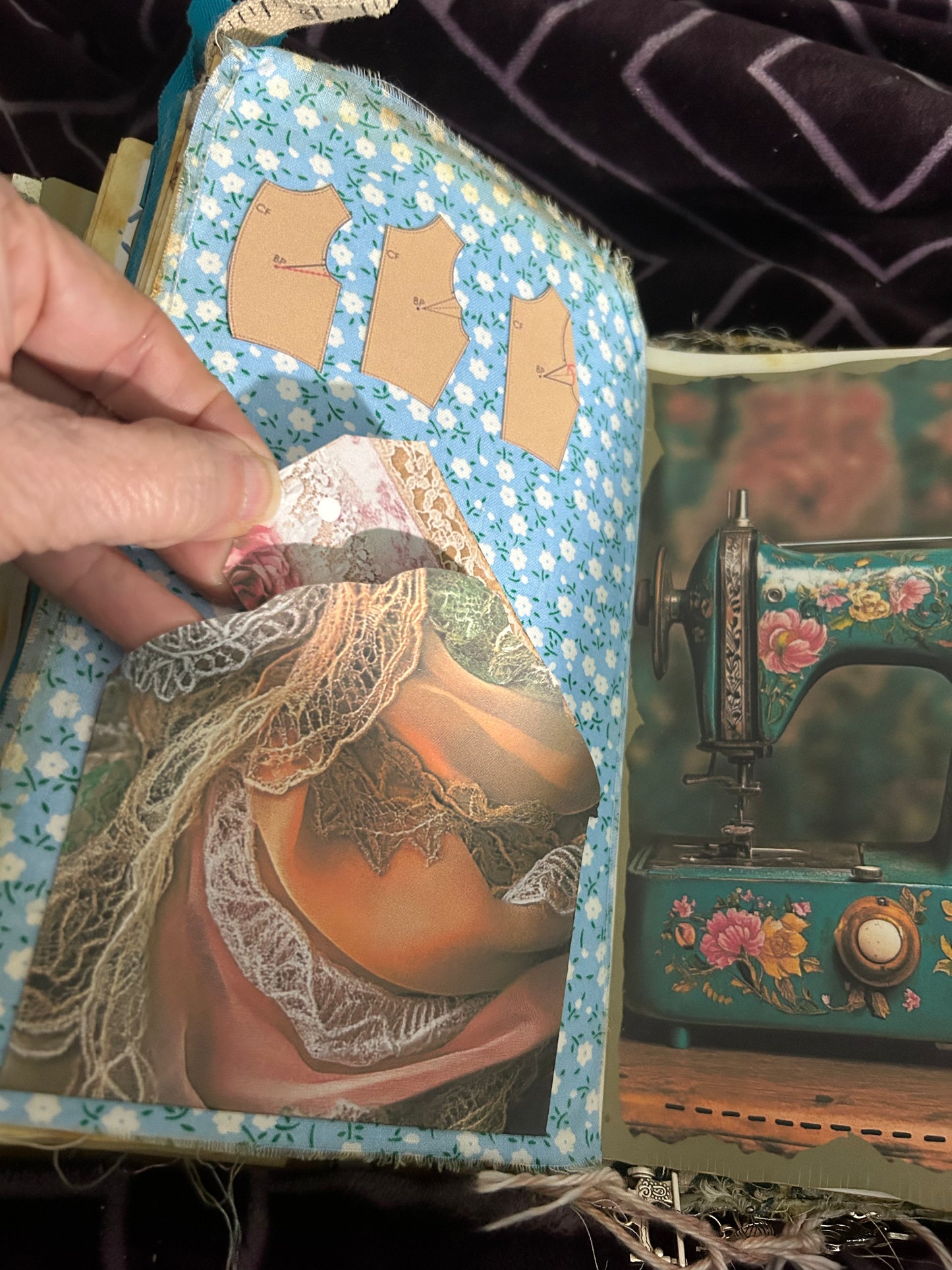 Vintage Sewing Journal