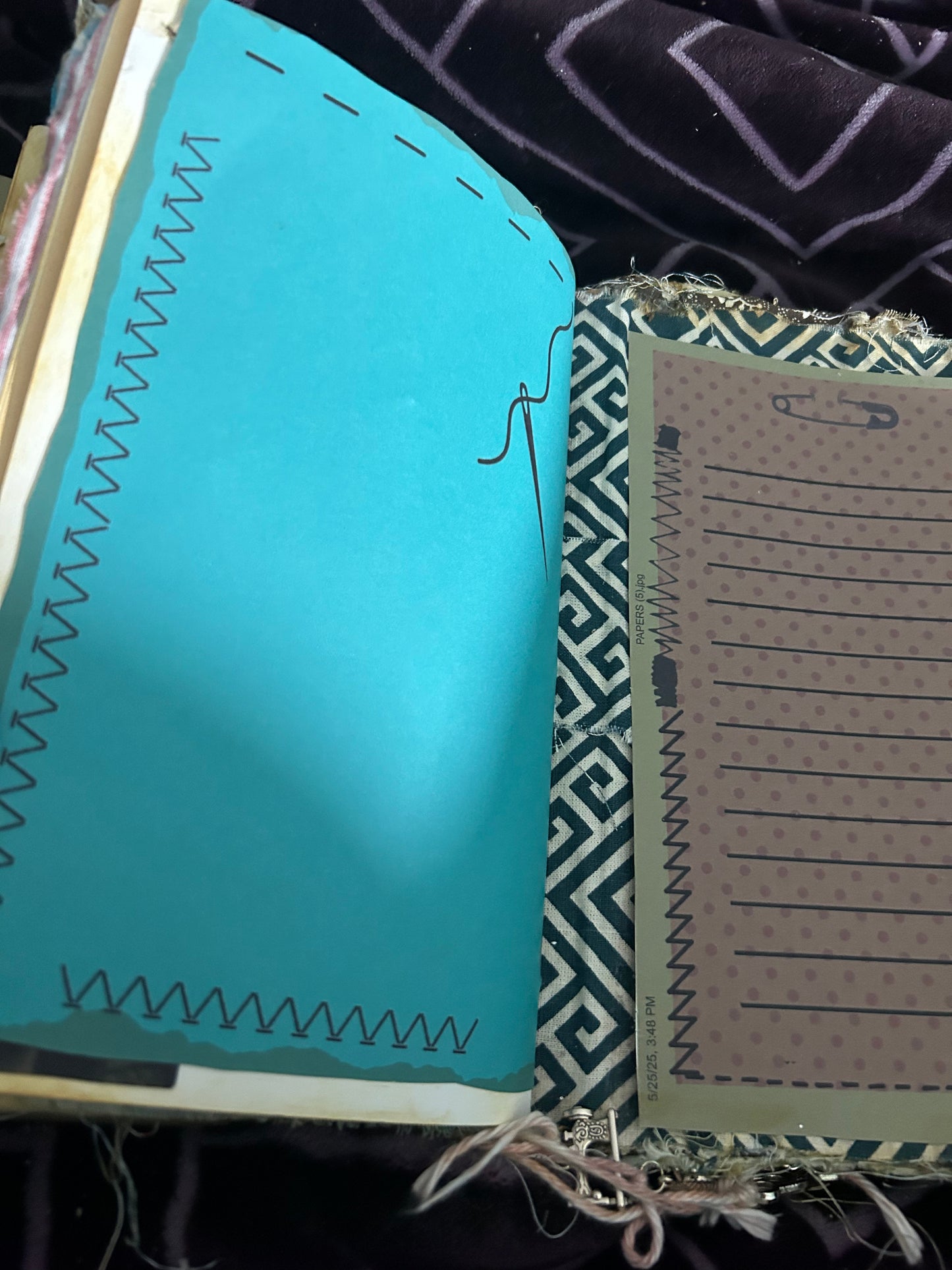 Vintage Sewing Journal