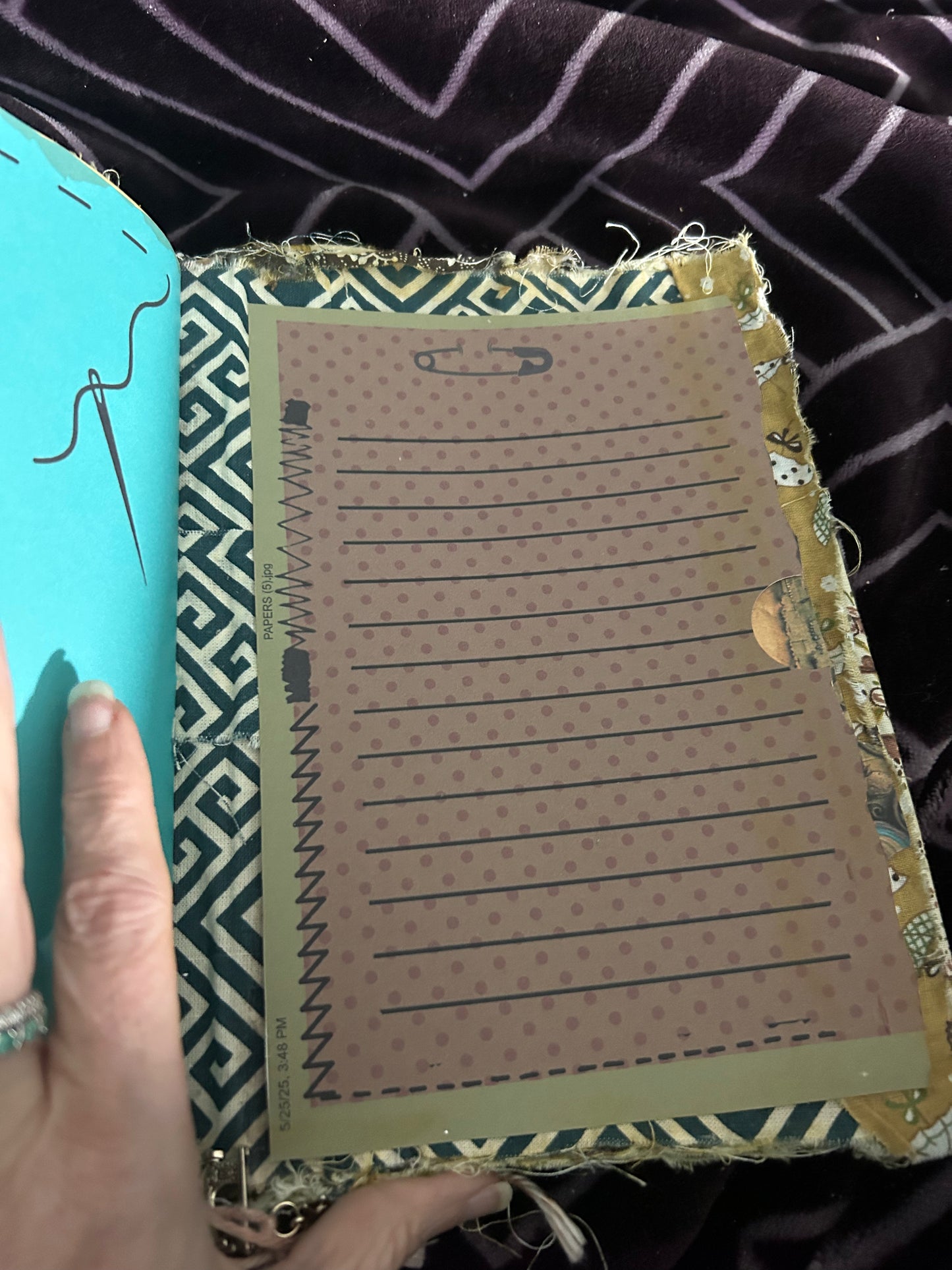 Vintage Sewing Journal