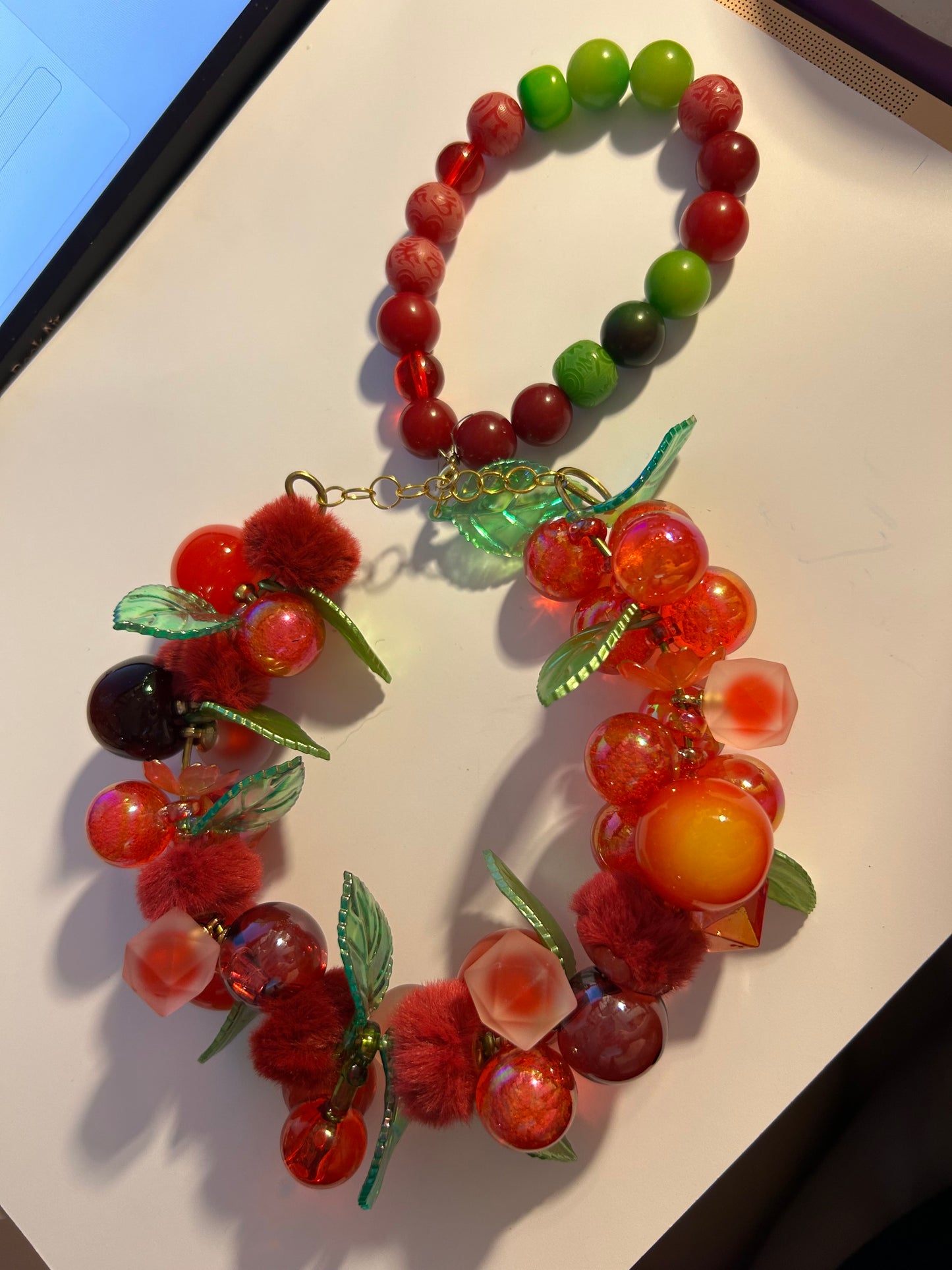 Apples and Leaves car hanger