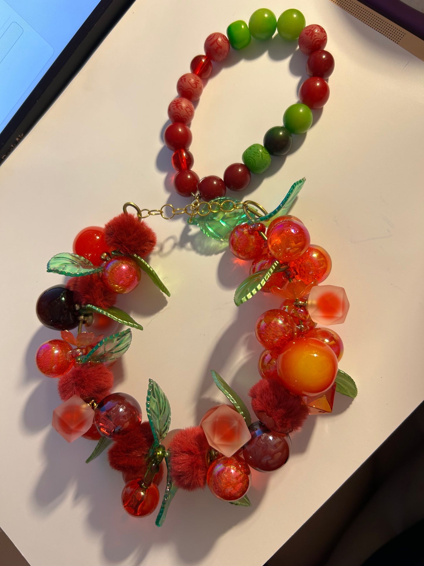Apples and Leaves car hanger