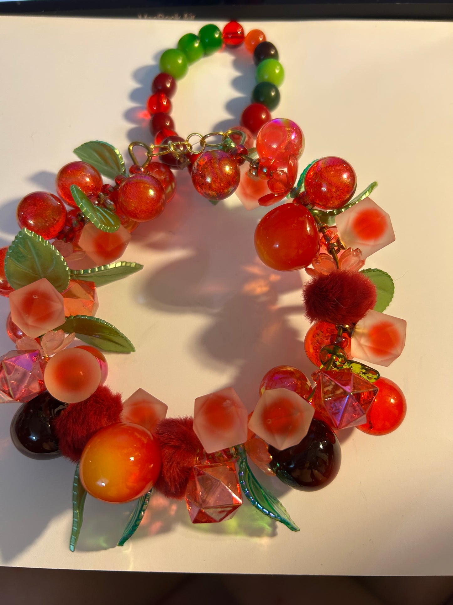 Apples and Leaves car hanger