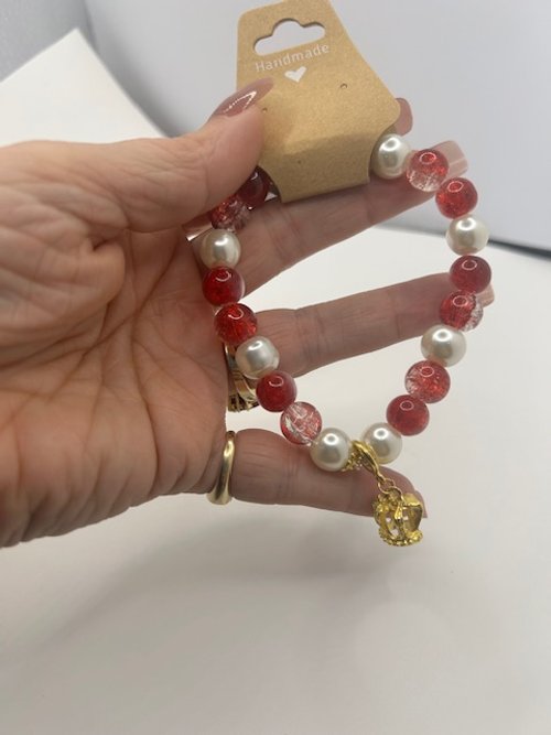 Alpha Omicron Pi inspired bracelet