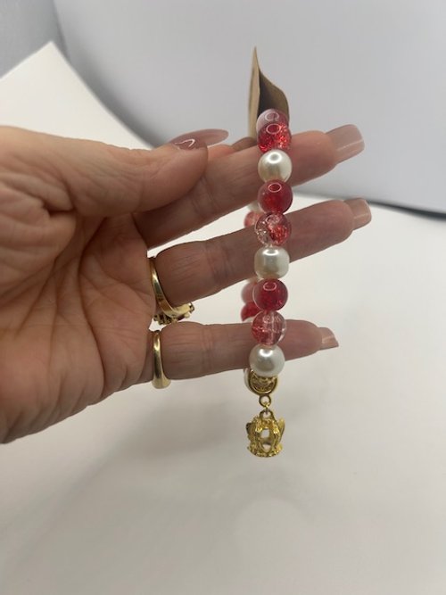 Alpha Omicron Pi inspired bracelet