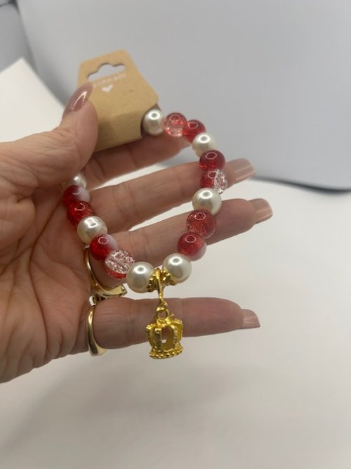 Alpha Omicron Pi inspired bracelet
