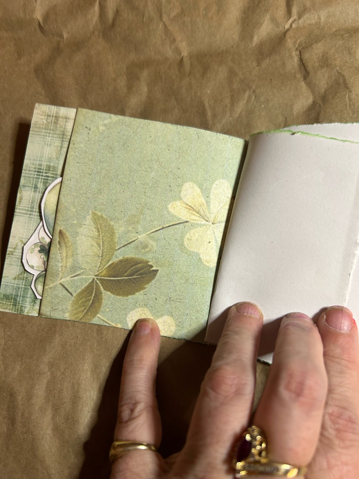 4x4 St Pattys day notebook