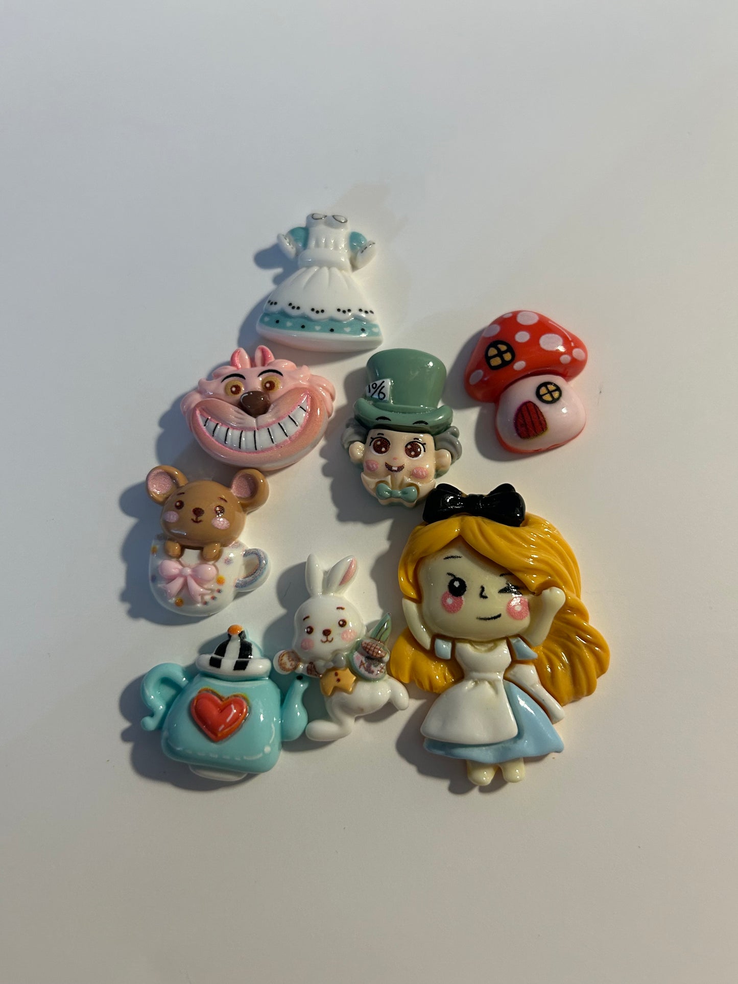 Alice Flat back charms