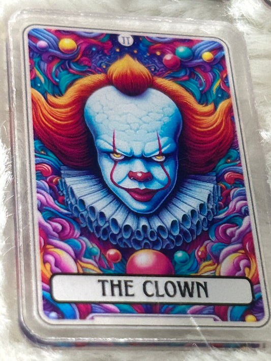 4cm The clown acrylic taro