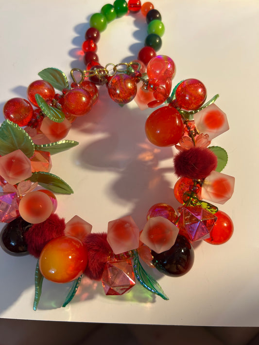 Apples and Leaves  car hanger