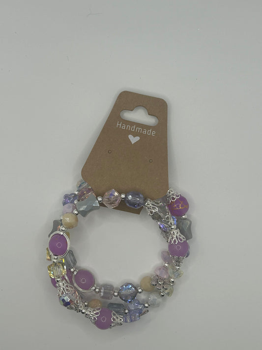 Crystal Adjustable Stacked Bracelet