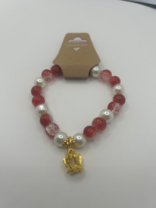 Alpha Omicron Pi  inspired bracelet