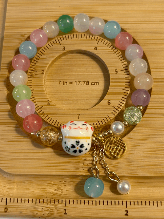 Lucky cat bracelet